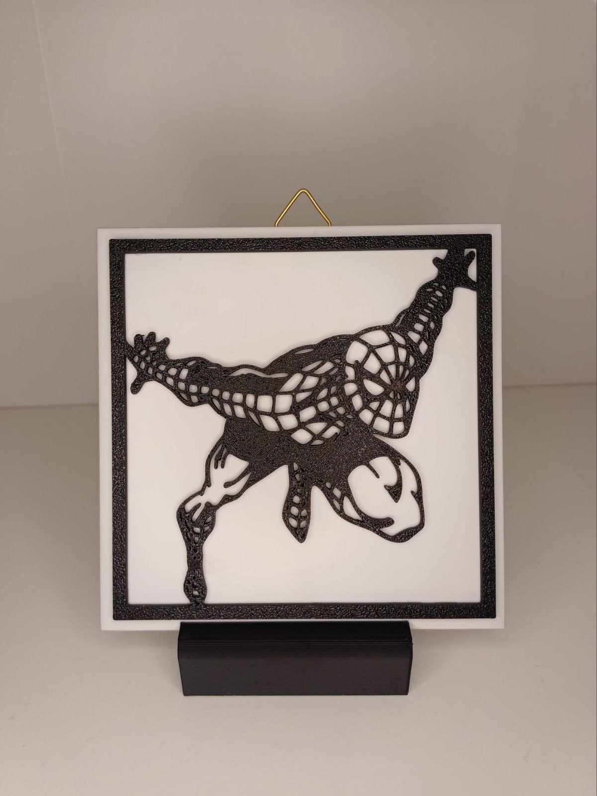 Spider-Man tegel, Zwart, Ophalen of Verzenden, Overige typen, 10 cm