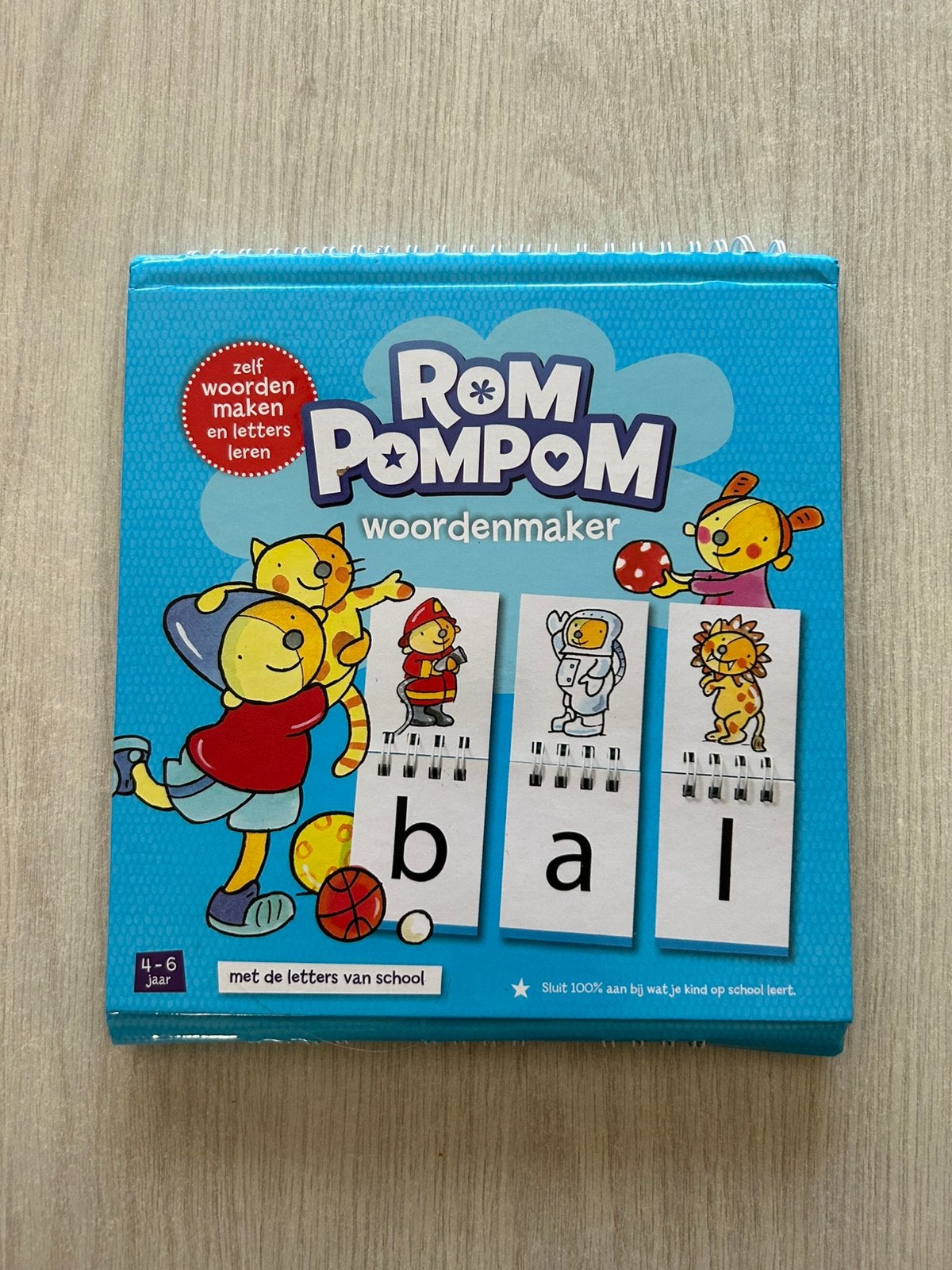Pompom woordenmaker, Ophalen of Verzenden, Zo goed als nieuw