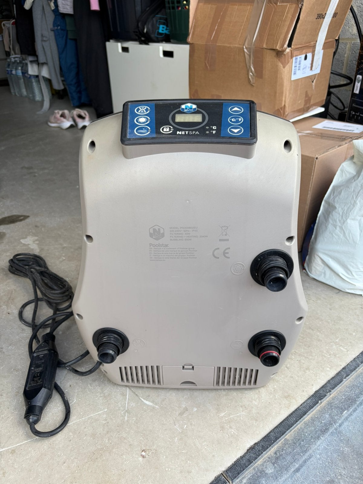Vends pompe et chauffage netspa pour jacuzzi, Enlèvement, Comme neuf, Pompe