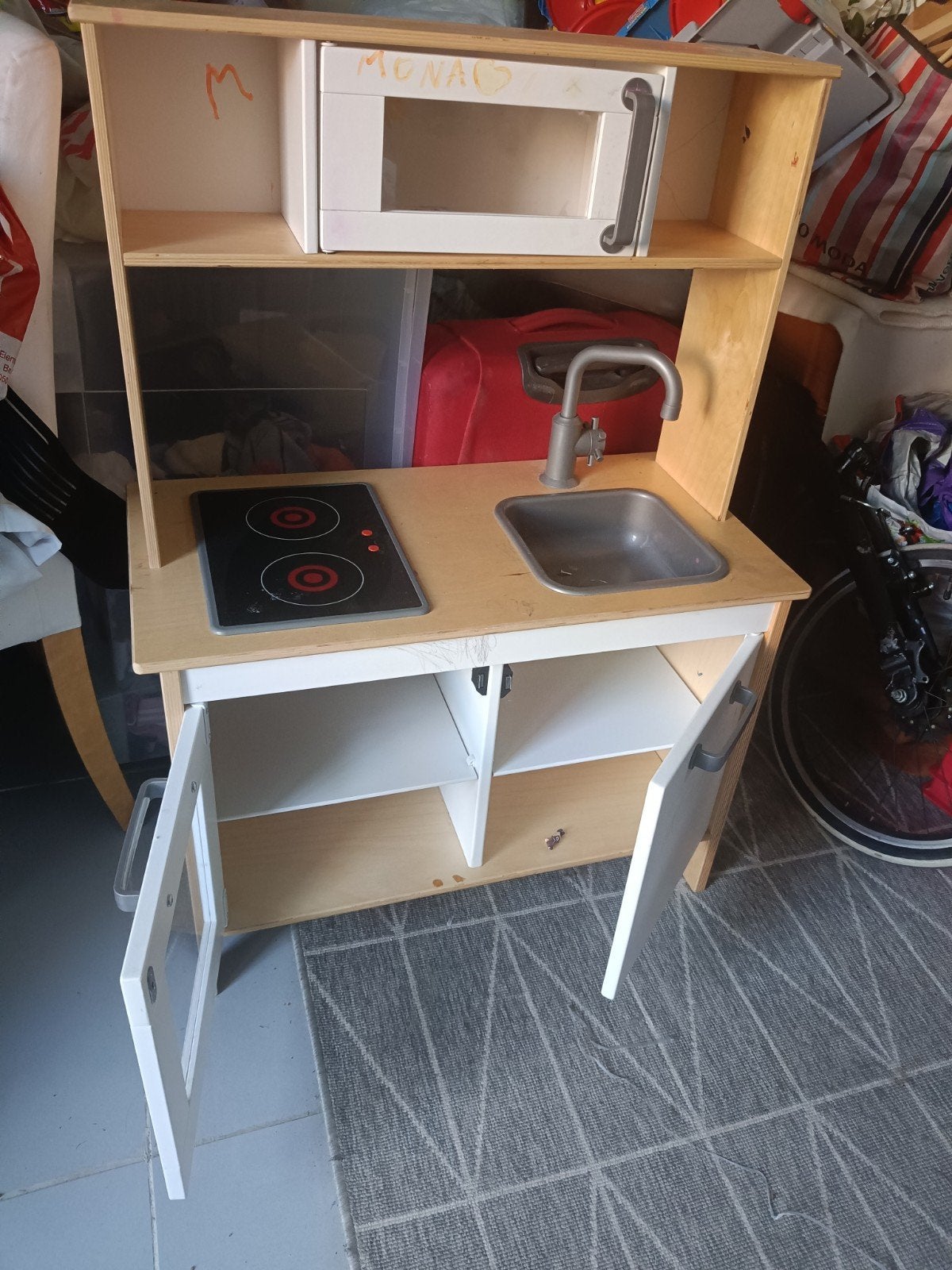 cuisine enfant Ikea, Enlèvement
