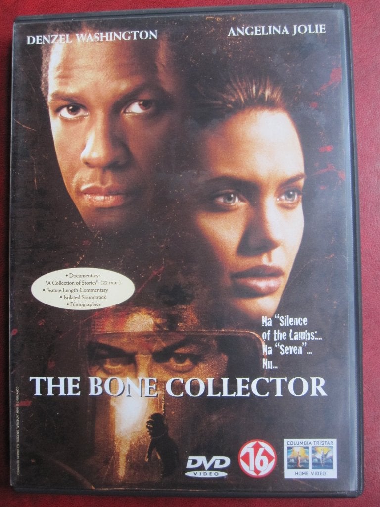 Le collectionneur d'os (1999), CD & DVD, DVD | Thrillers & Policiers, Comme neuf, Thriller d'action, À partir de 16 ans, Anglais