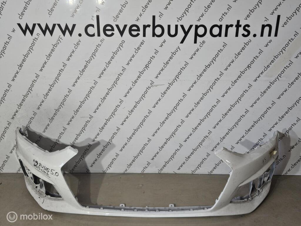 Voorbumper originel Audi A5 Sportback F5 ('17-'20) 8w6807437, Audi, Gebruikt, Voor, Bumper