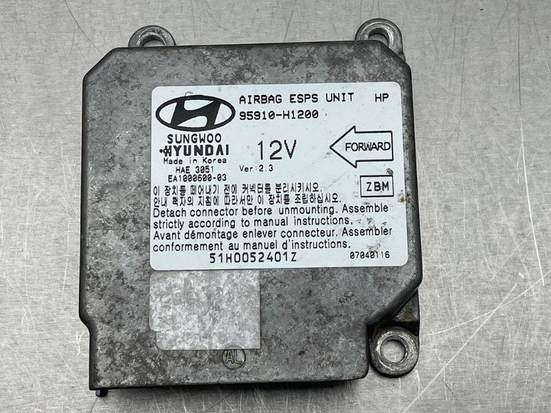 BOITIER AIRBAG Hyundai Terracan (|95910H1200|), Utilisé, Hyundai