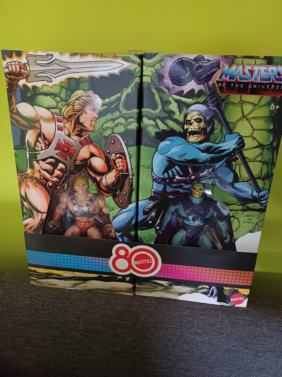 MASTERS OF THE UNIVERSE RETRO BOX 80JAAR MATTEL, Kinderen en Baby's, Speelgoed | Actiefiguren, Ophalen