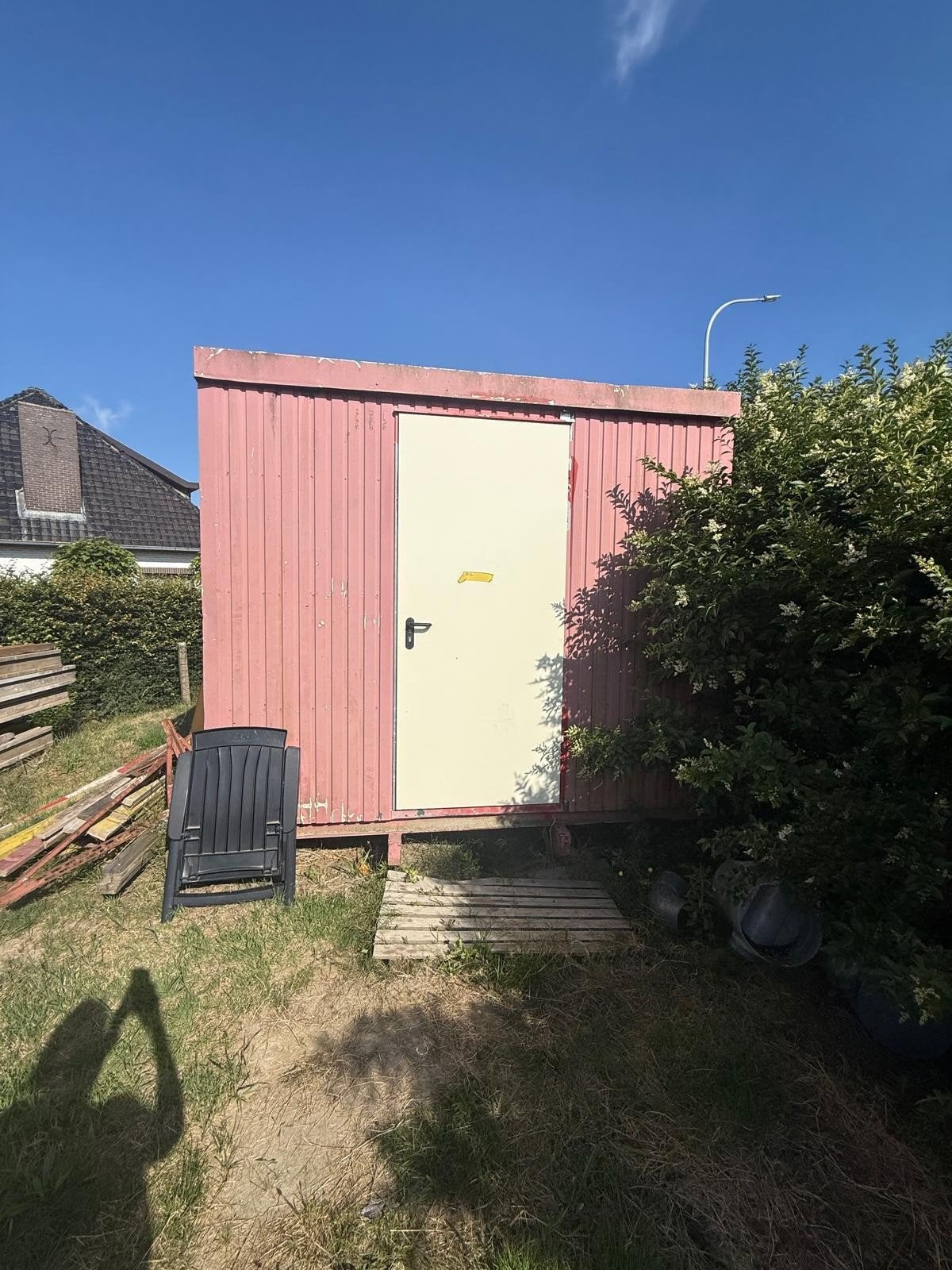 werfcontainer, Bricolage & Construction, Abris de chantier & Baraques de chantier, Enlèvement