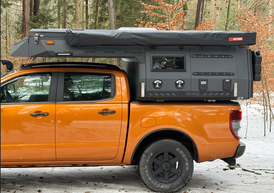 Cellule Pickup Aluminium FLAT ROAD -FORD Ranger, Caravanes & Camping, Réfrigérateur, Autres marques, Autres marques, Extincteur
