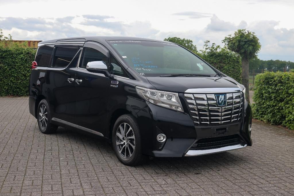 Toyota Alphard Royal Lounge, Auto's, Toyota, Automaat, Overige modellen, Zwart, Leder