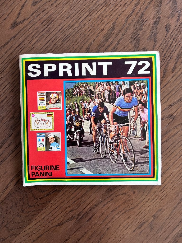 Panini Sprint 72, Ophalen of Verzenden, Gebruikt, Stickers en Plaatjes