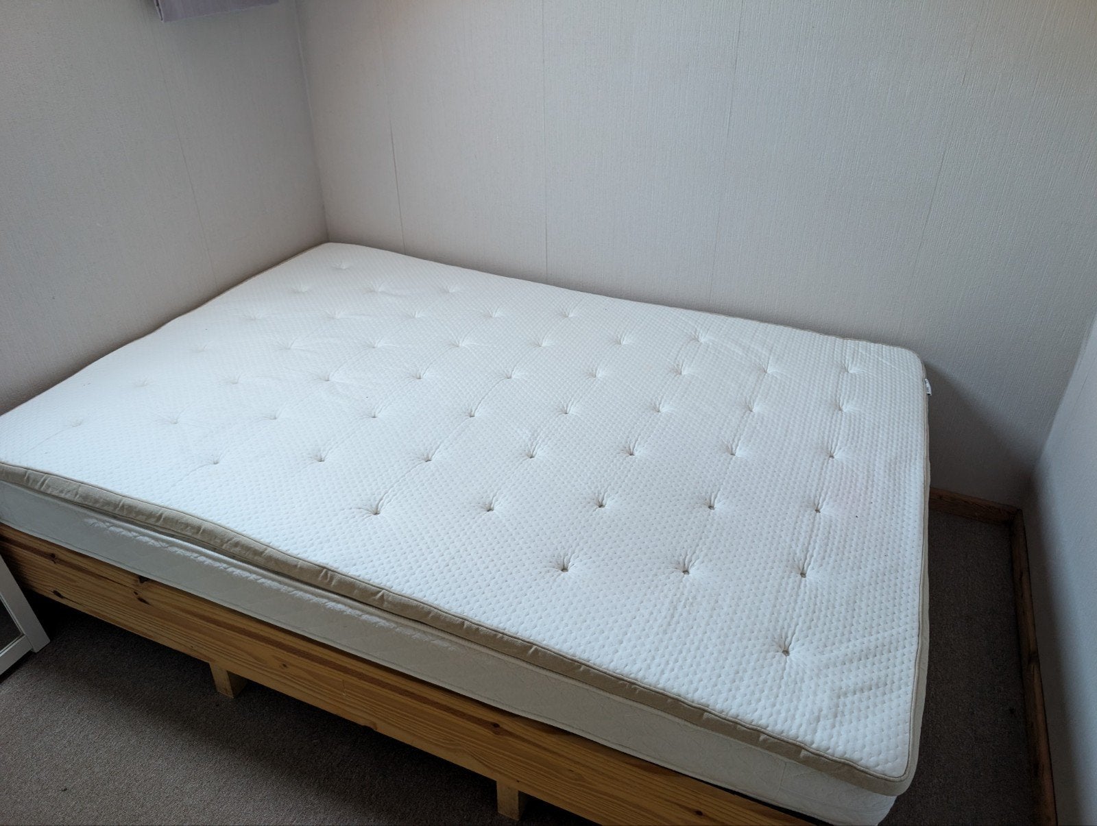 matras + topper 1m40, Ophalen, Matras