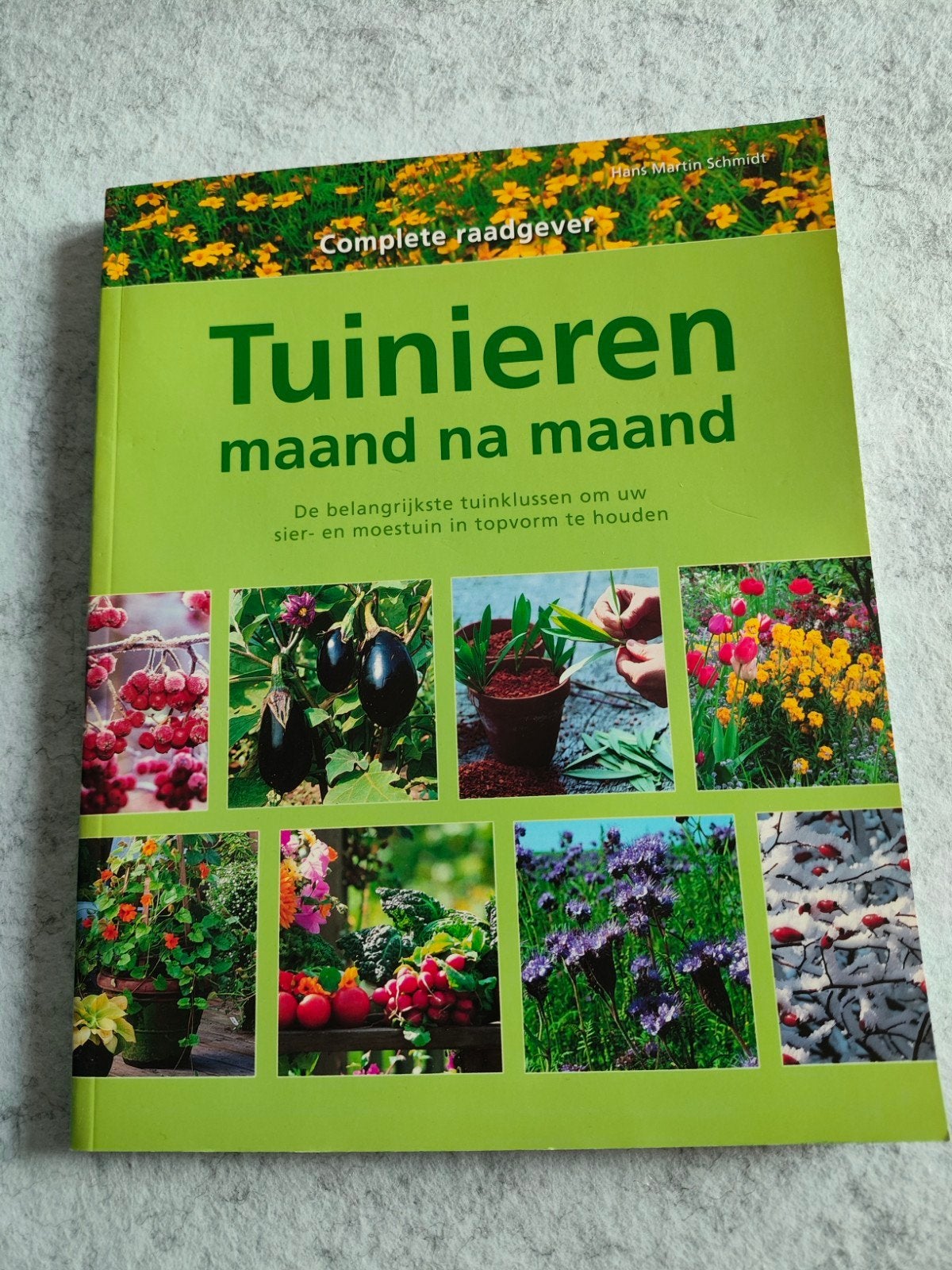 Tuinieren maand na maand (Schmidt), Ophalen, Zo goed als nieuw, Hans Martin Schmidt, Moestuin