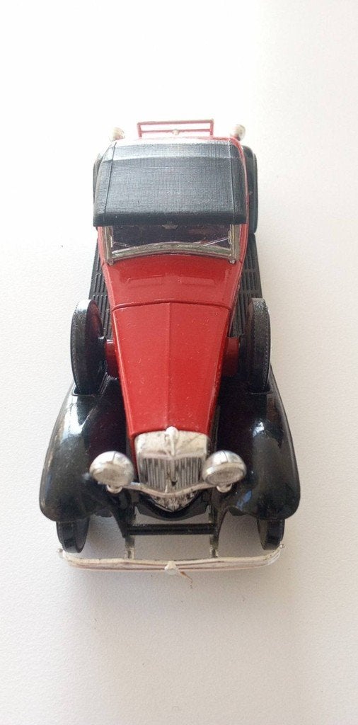 Solido 1/43 - Duesenberg J Spider (1935) - Rood en zwart, Ophalen of Verzenden, Gebruikt, Auto, Solido