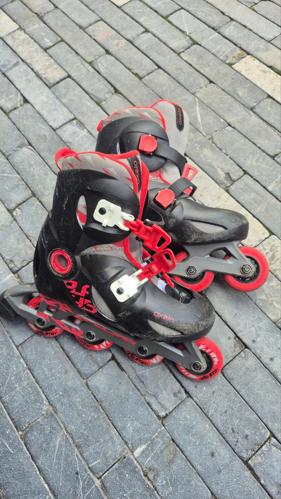 Oxelo inlineskates PLAY5 maat 32-34, Sport en Fitness, Skeelers, Overige merken, Kinderen, Ophalen of Verzenden, Inline skates 4 wielen