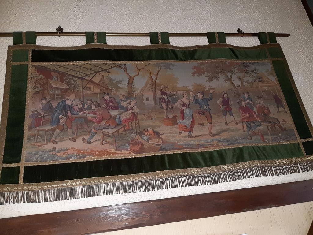Gobelin Frans wandtapijt met loper, Landelijk, Ophalen
