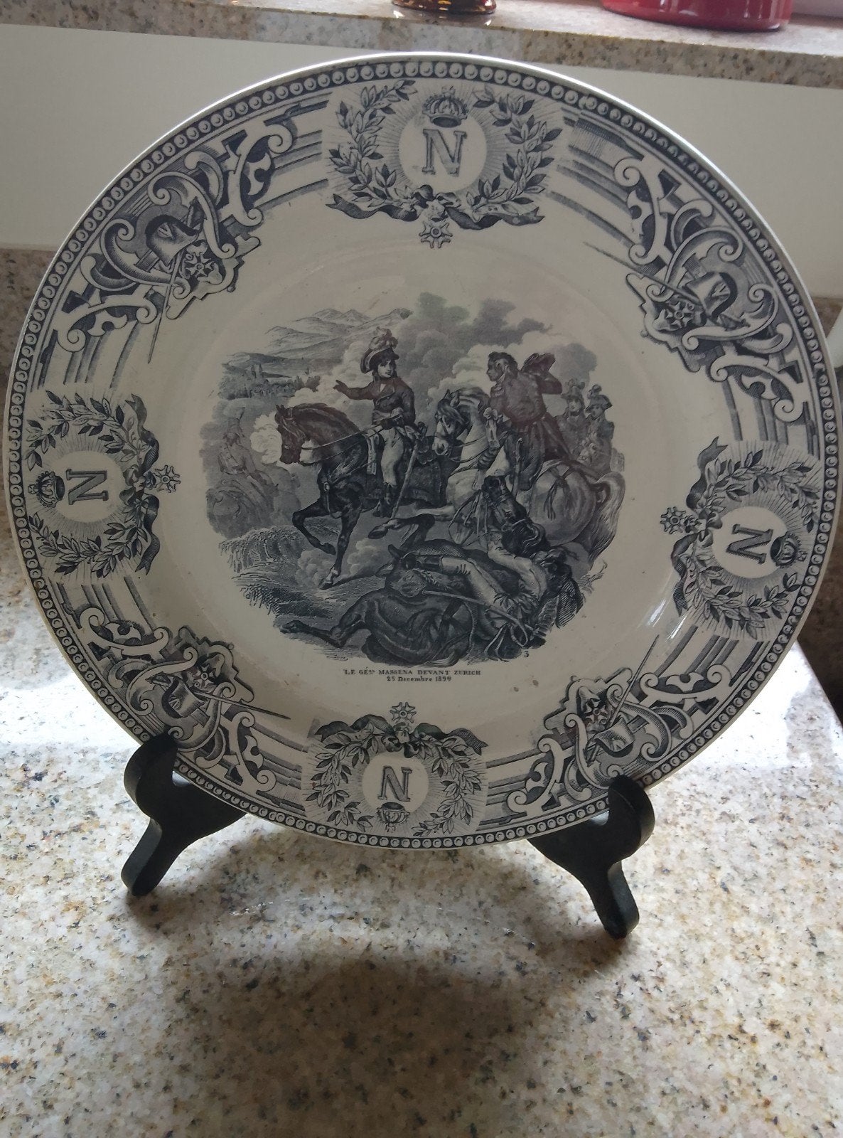 Napoleon bord met staander, Antiek en Kunst, Ophalen