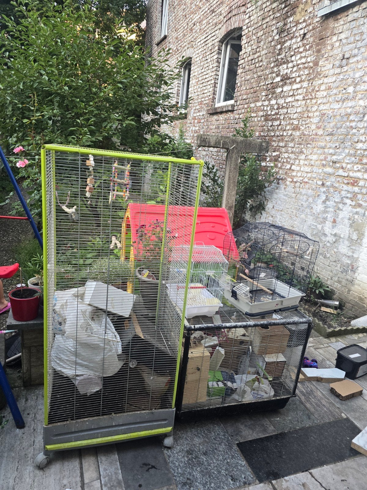 Lot des cages et accessoires, Enlèvement ou Envoi