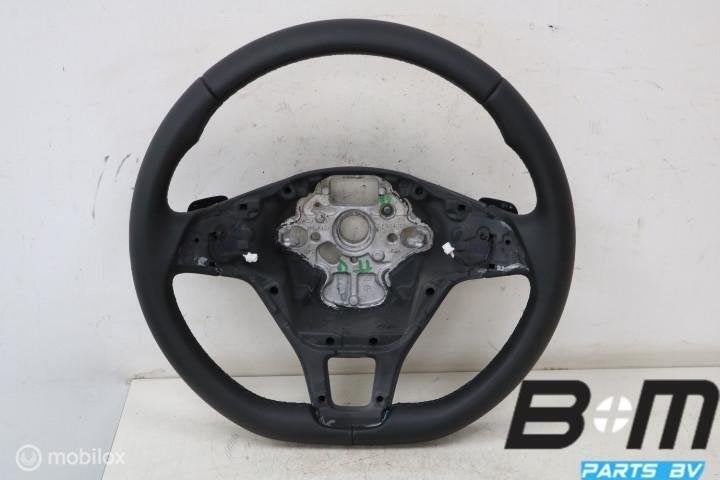 Leder stuur met flippers VW Golf 7 FL 5G0419091BH, Auto-onderdelen, Gebruikt