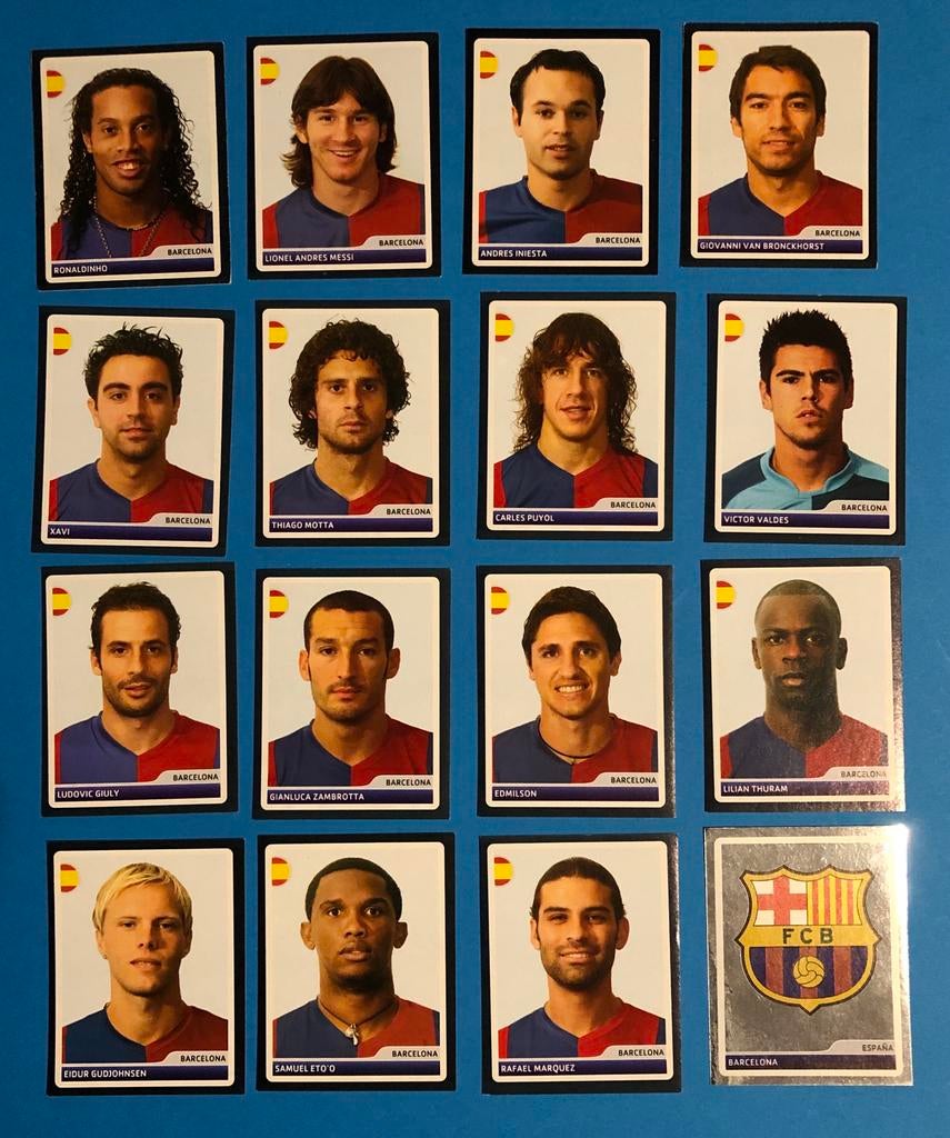 Panini UCL 2006/07 FC Barcelona Messi-bundel, Verzenden, Nieuw, Sticker