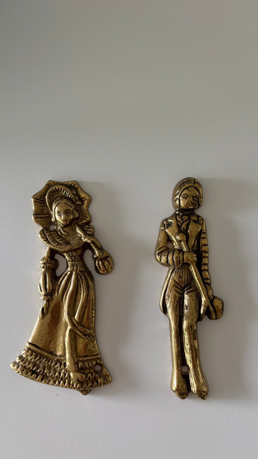 Man en Vrouw (vintage setje), Ophalen, Zo goed als nieuw