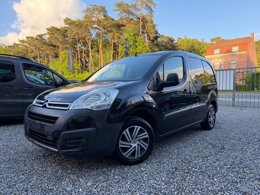 Citroën Berlingo blueHDI 1.6D EURO6b '16 AUTOMAAT + 12M GAR, Auto's, Automaat, 4 deurs, Gebruikt, Euro 6