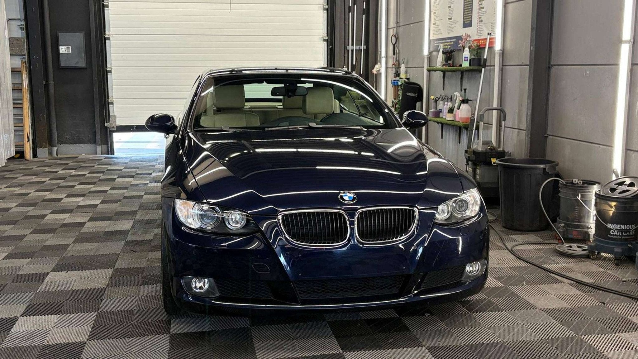 BMW 320 i cabriolet bj. 2008 AUTOMATIQUE amper 69444km, Auto's, BMW, Automaat, 4 zetels, Beige, 4 cilinders