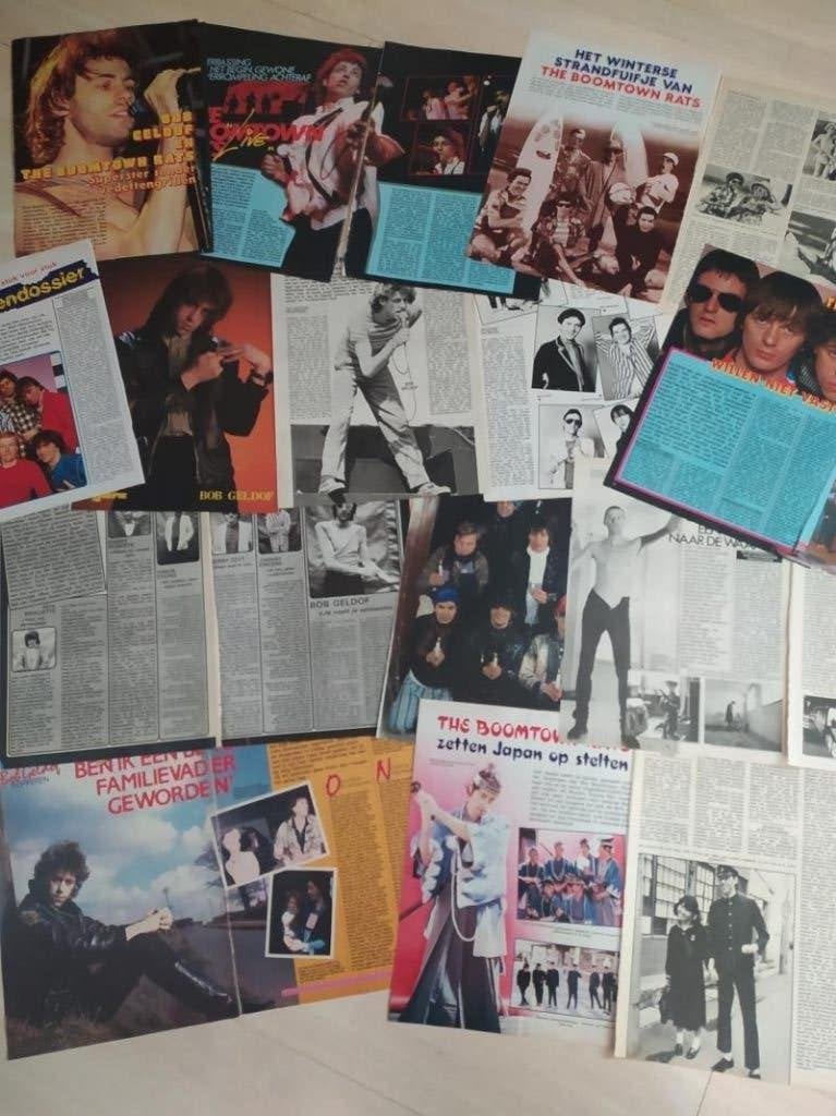 tijdschriftartikels Boomtown Rats / Bob Geldof, Ophalen of Verzenden
