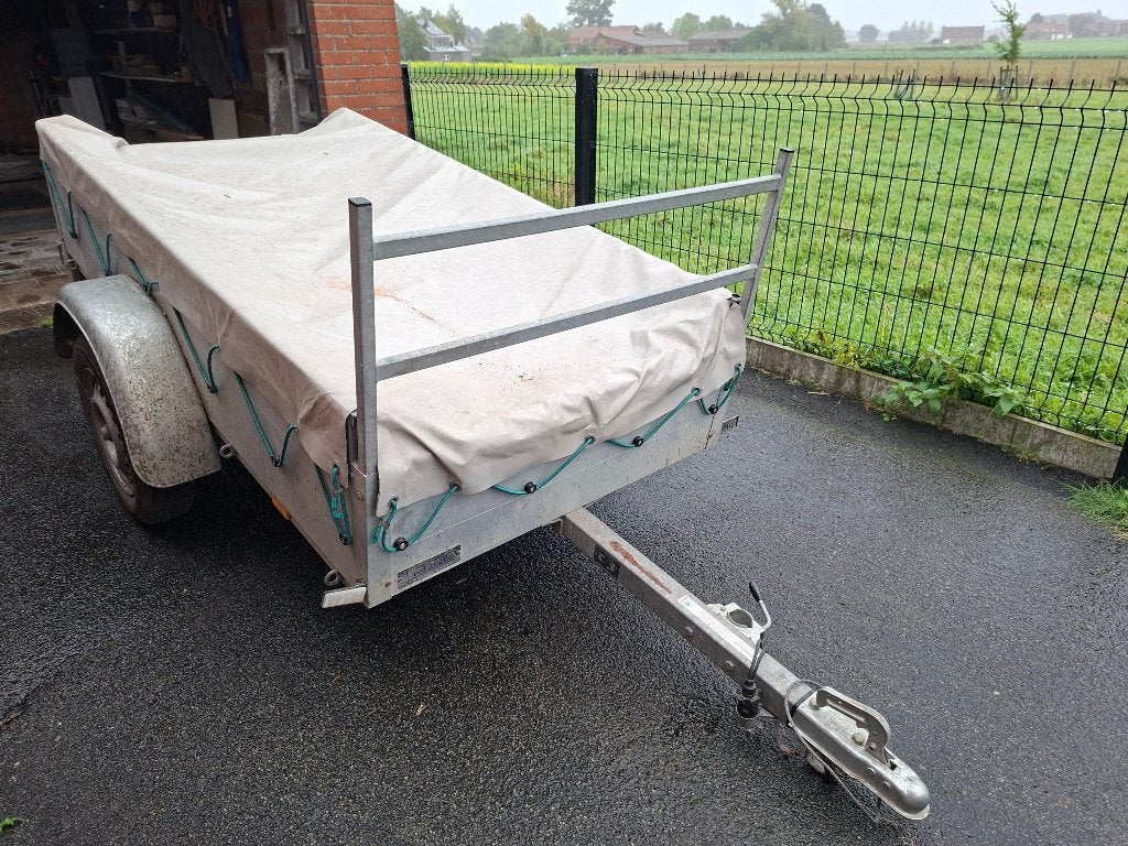 Aanhangwagen Aluminium, Ophalen, Zo goed als nieuw
