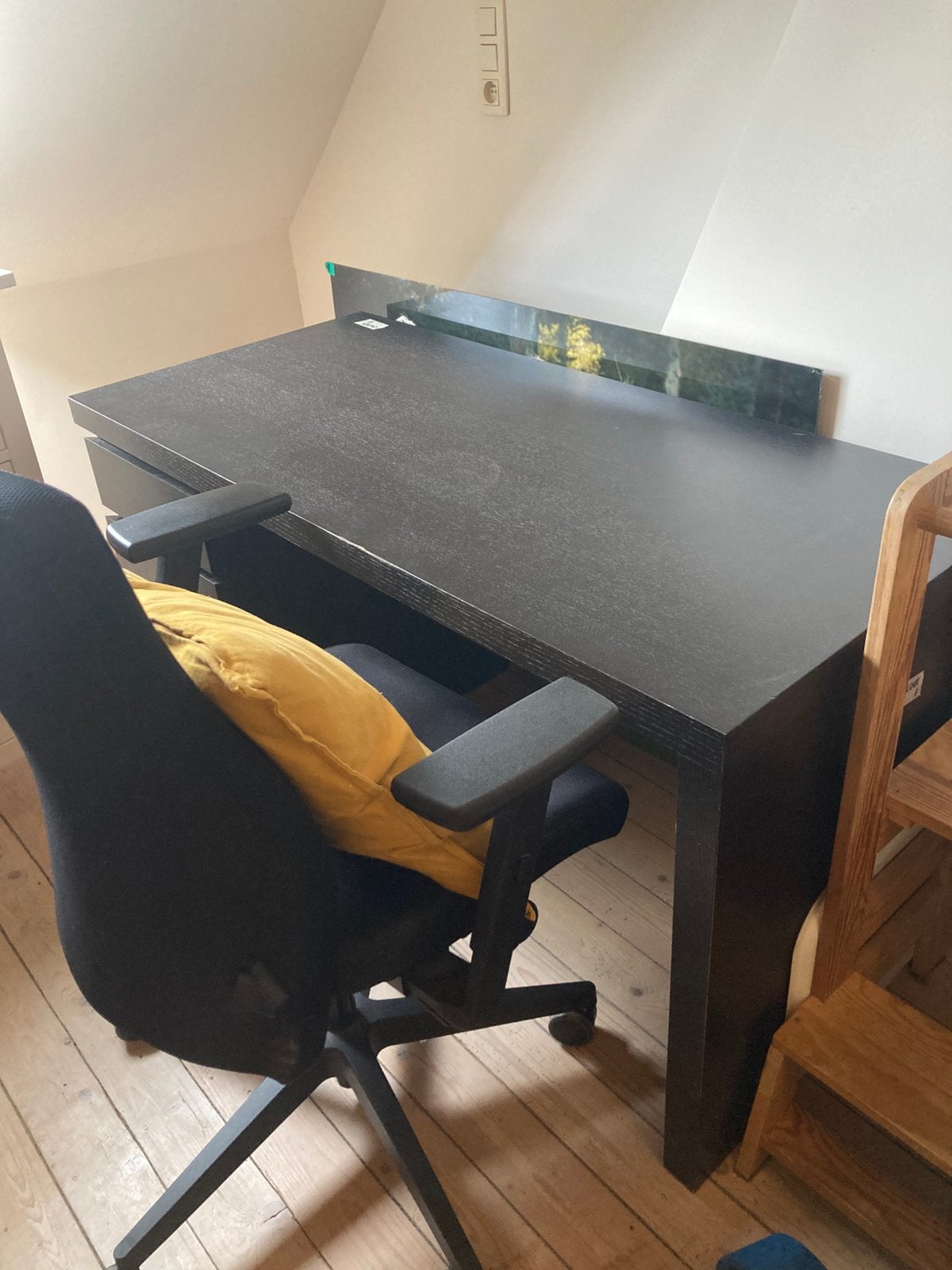 Bureau + 2 boekenkasten, Maison & Meubles, Bureaux, 160 cm, Utilisé, IKEA, Bureau-armoire combiné