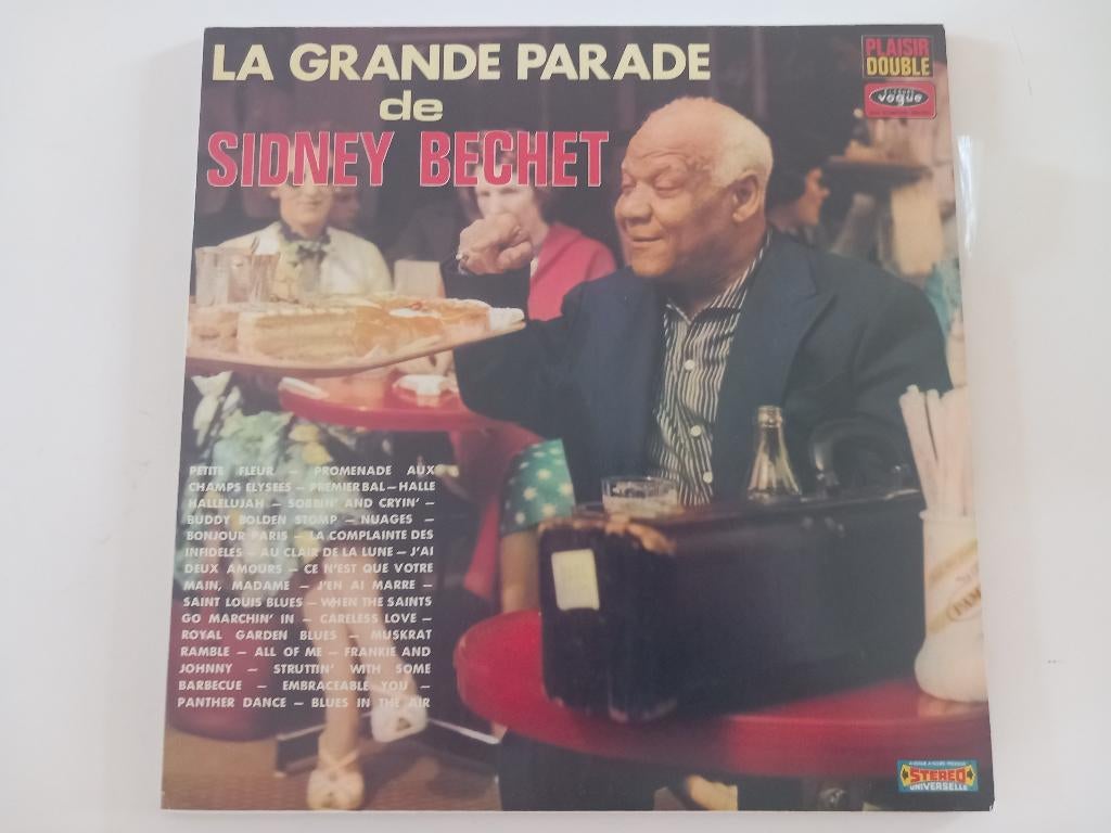Vinyl 2LP Sidney Bechet Jazz Dixieland Saxofoon, Ophalen of Verzenden, 12 inch, Jazz