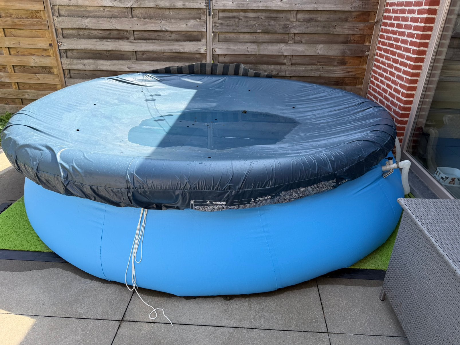 Intex zwembad nieuw, Jardin & Terrasse, Bains à remous et Spas, Neuf, Encastré, Pompe, Enlèvement
