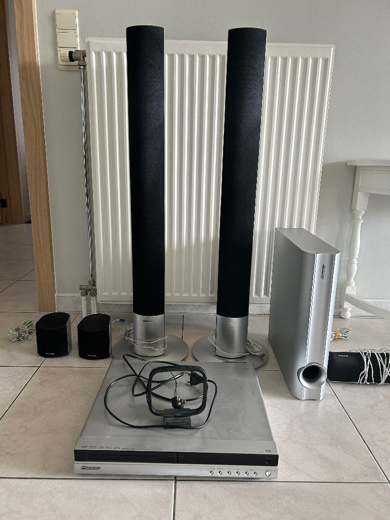 surround systeem, Ophalen, Gebruikt, Pioneer, Met radio