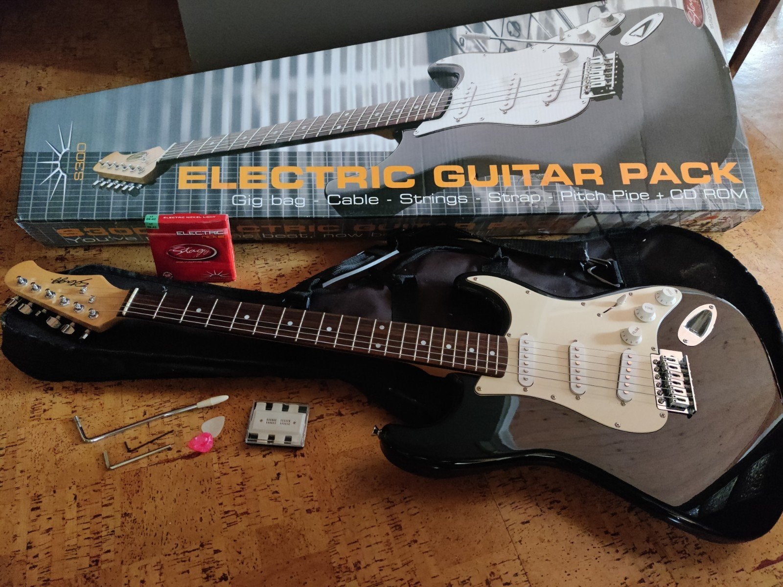 Stagg S300 Elektrische Gitaar Set, Ophalen