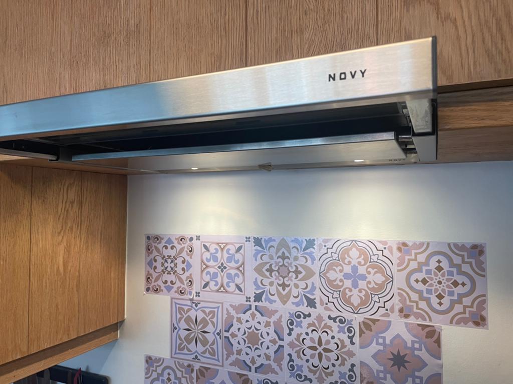Dampkap Novy 662 ( 60cm), Elektronische apparatuur, Ophalen, Gebruikt, Inbouw, Onderbouw afzuigkap