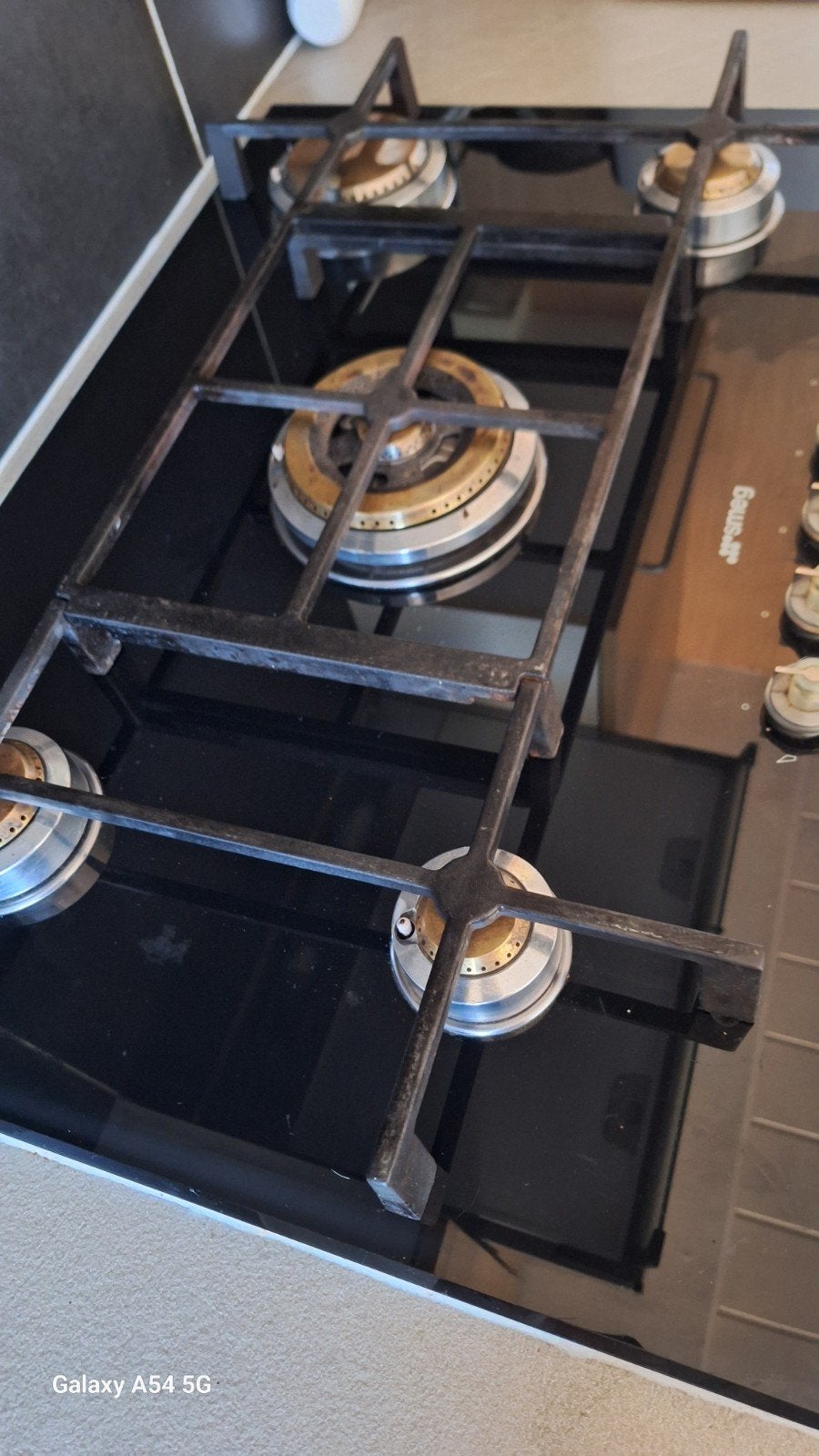 gasfornuis 70x54  Smeg, Elektronische apparatuur, Kookplaten, Ophalen, 5 kookzones of meer