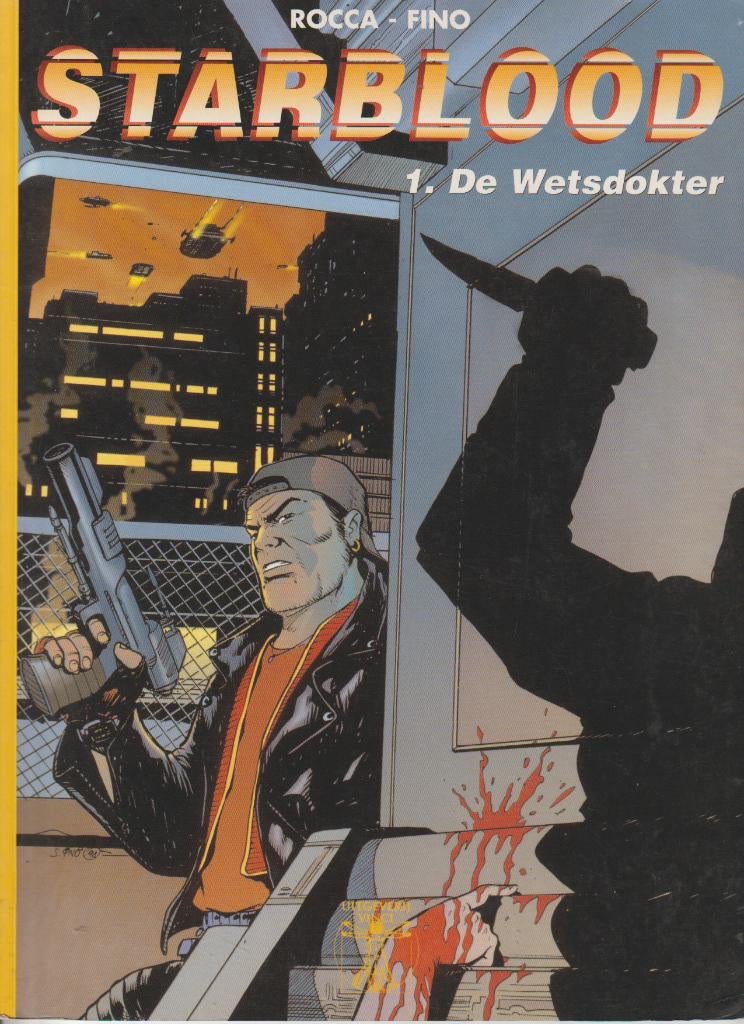 Strip - Staarblood nr. 1 - De wetsdokter., Boeken, Verzenden