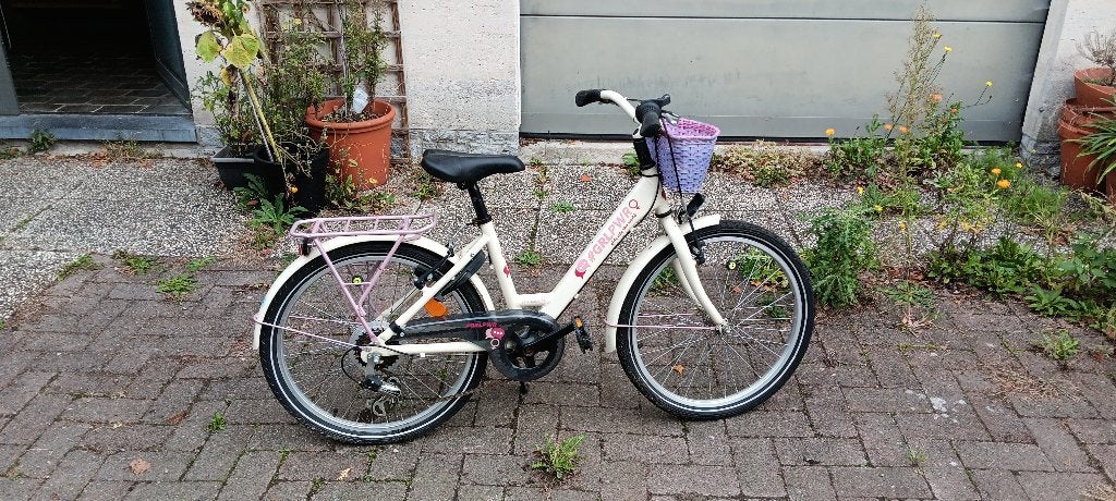 fiets meisje 24 inch, Vélos & Vélomoteurs, Vitesses, Enlèvement ou Envoi, Frein sur jante, 24 pouces