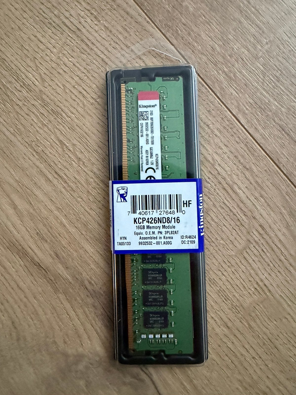 32GB RAM (nieuwe), Computers en Software, Ophalen of Verzenden, Zo goed als nieuw, DDR4