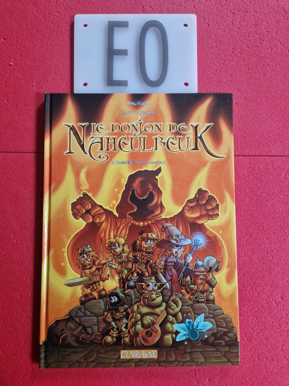 bd le donjon de naheulbeuk 2,EO, avec autocollants, Livres, Enlèvement ou Envoi