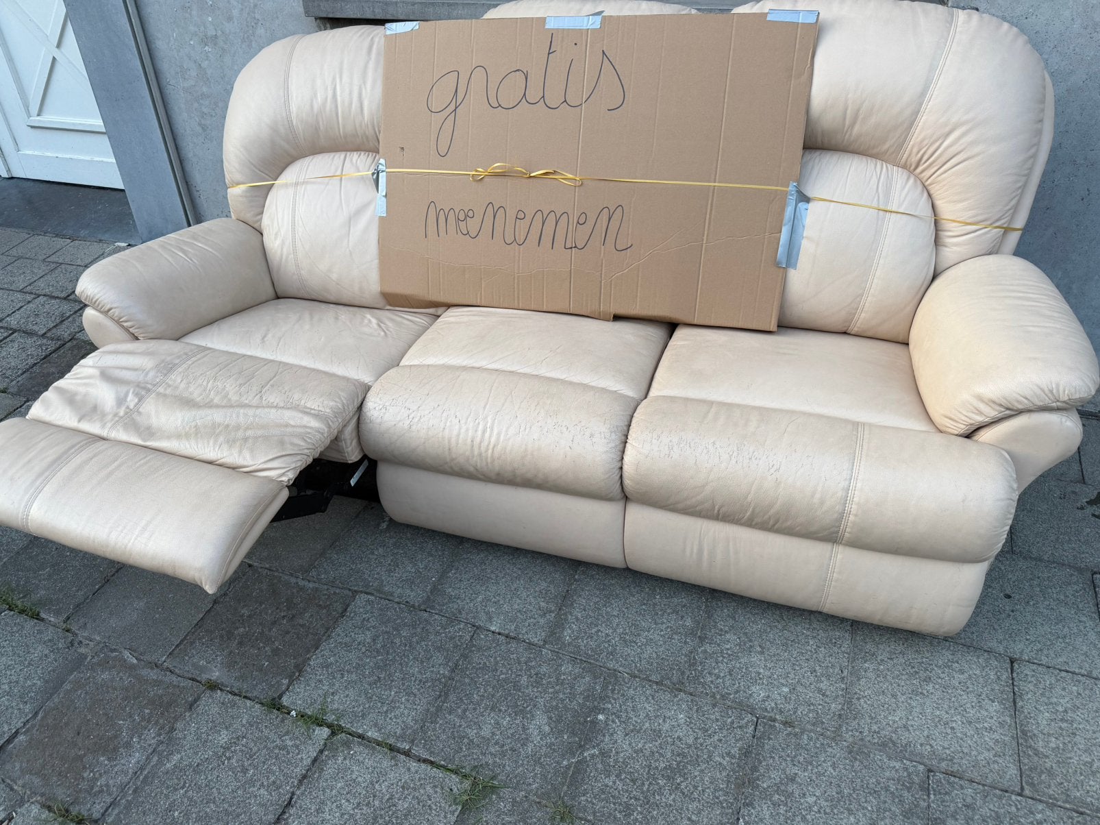 Propere driezit met een relax gratis, Enlèvement, Comme neuf