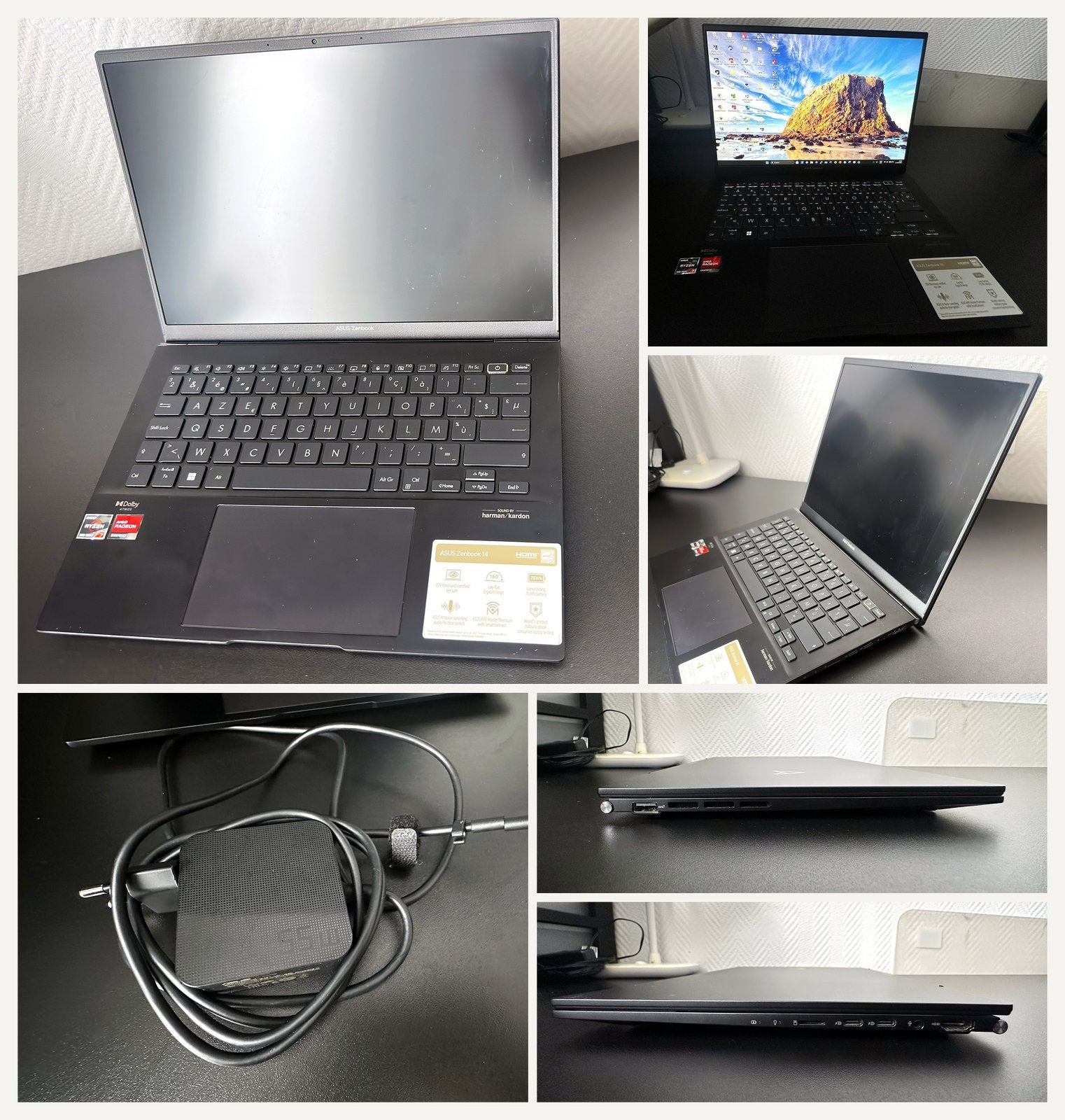 ASUS Zenbook 14 (UM3402YA) | Ryzen 7 | 16 GB | 512 GB SSD, Computers en Software, Ophalen, Gebruikt, Met videokaart, 14 inch