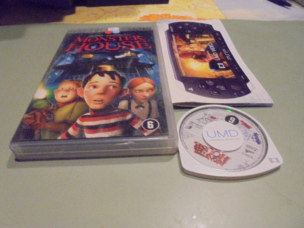 PSP UMD Monster House (orig), Verzenden, Gebruikt, Overige genres, Vanaf 7 jaar