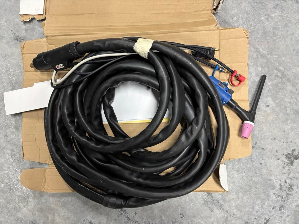 Nieuwe Binzel Abitig r-tig 12 450w SC toorts, Doe-het-zelf en Bouw, Gereedschap | Lasapparaten, Ophalen, Nieuw, 250 ampère, Tig