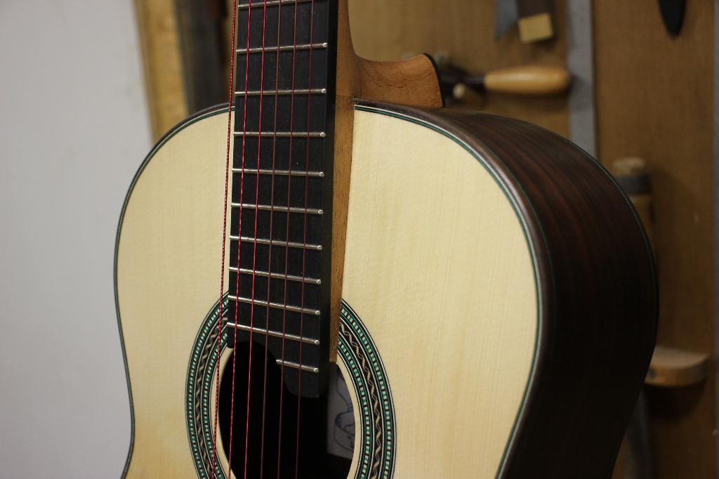 Guitare classique de luthier - Lescot - palissande / épicéa, Enlèvement, Neuf, Guitare classique ou espagnole