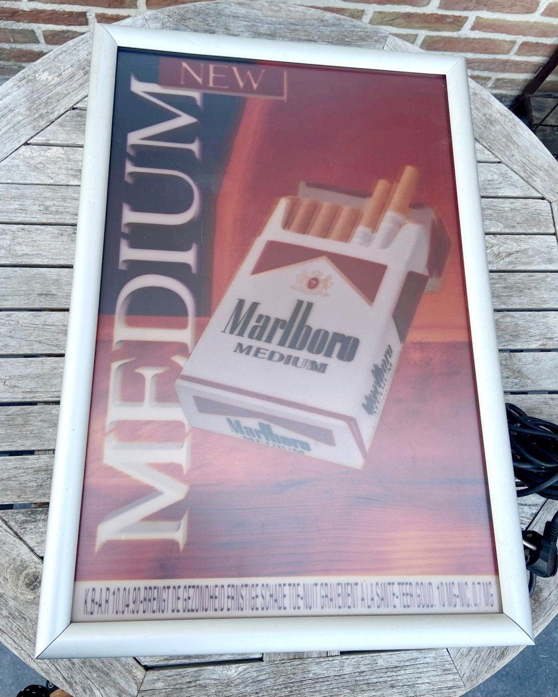 Marlboro lichtreclame, Ophalen of Verzenden