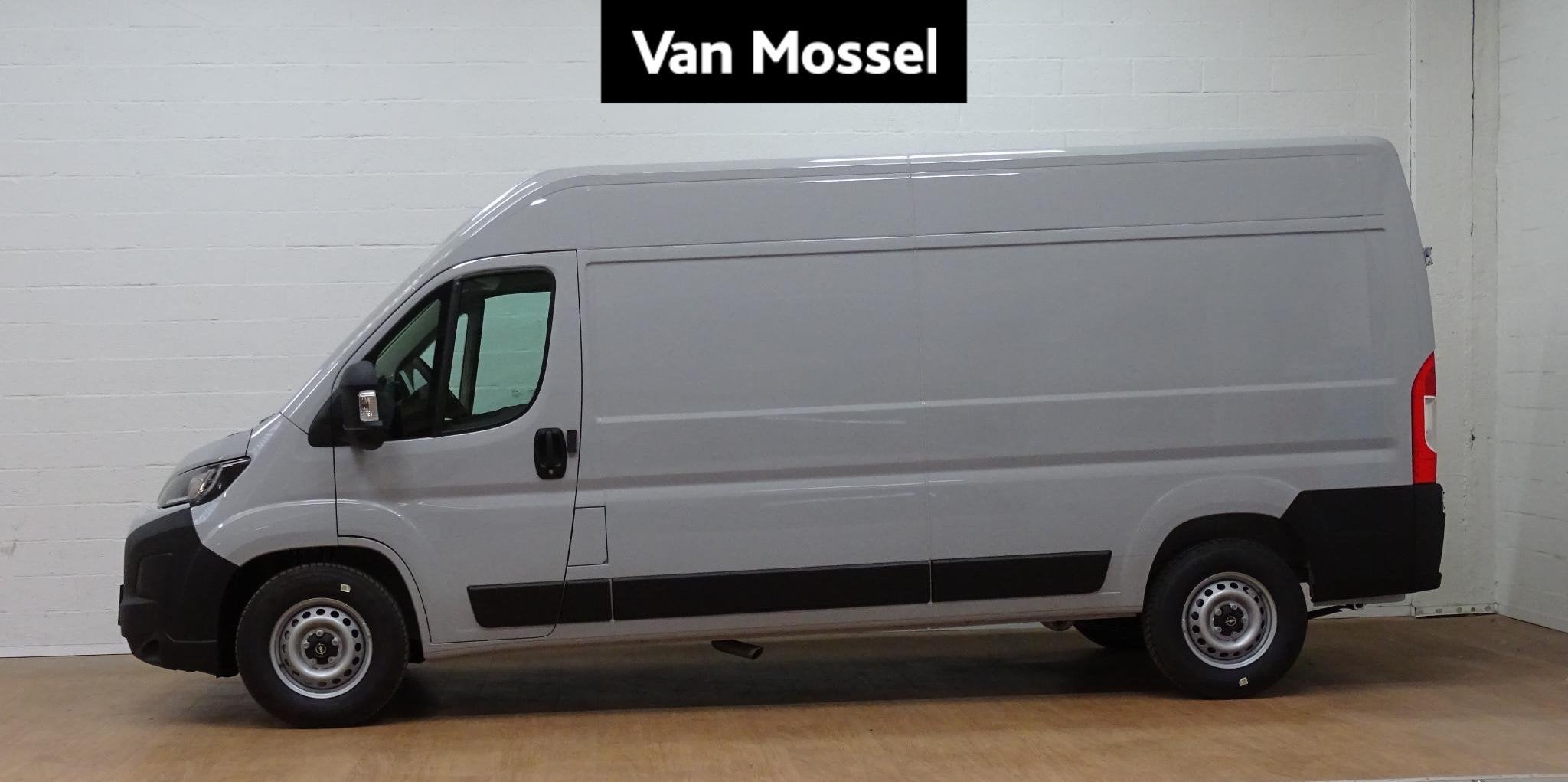 Opel Movano 3500 2.2 Turbo D S/S 180 AT8 L3H2 Heavy, Auto's, 4 deurs, Stof, Zwart, 4 cilinders