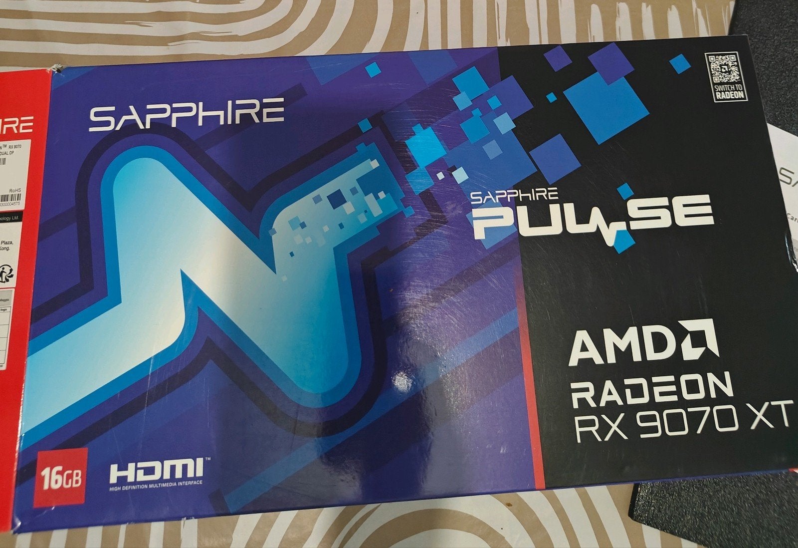 Rx 9070 xt, Enlèvement, Reconditionné, AMD