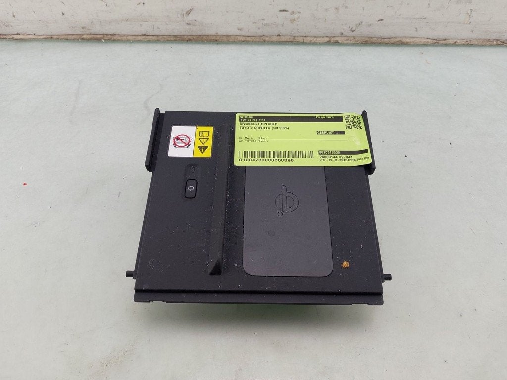 CHARGEUR DE TELEPHONE A INDUCTION (|861C016030|), Toyota Deutschland GmbH, Utilisé, Kundenbetreuung@toyota.de, Toyota-Allee 2
50858  Köln, DE