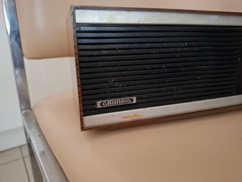 Vintage Tafel radio Grundig, Ophalen of Verzenden, Gebruikt, Radio