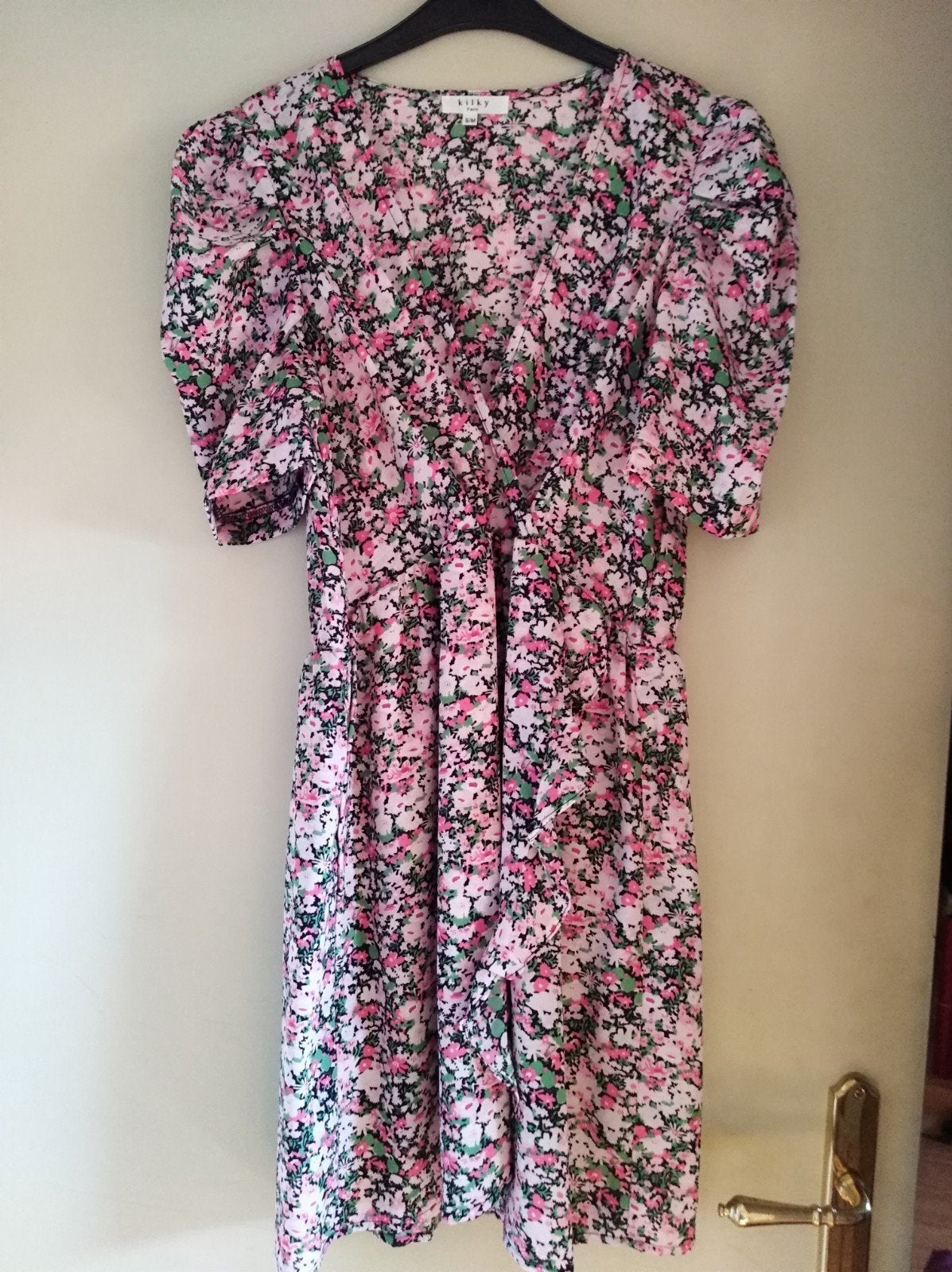 Nieuw gebloemd kleedje mt S/M, Ophalen of Verzenden, Nieuw, Maat 36 (S), Knielengte