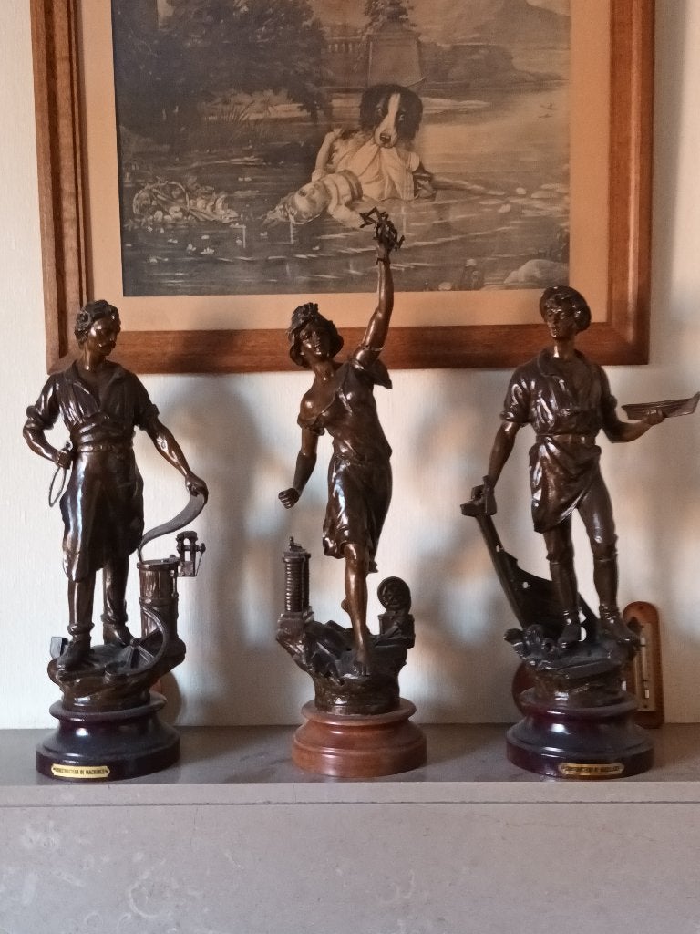 Kunstbrons, Ophalen, Brons, Op sokkel, Beeld