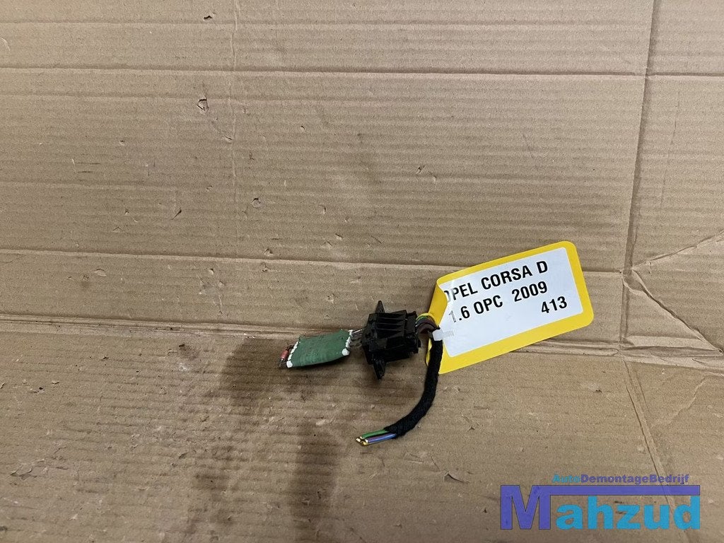OPEL CORSA D Kachel weerstand 2005-2014, Gebruikt, Opel Automobile GmbH, Kontakt@opel-infoservice.de, Opel